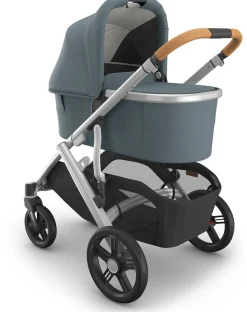 UPPAbaby Bassinet V3 - Callum (Stone Blue / Silver Frame)