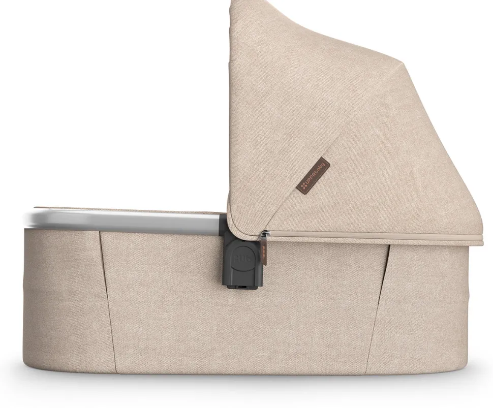 UPPAbaby Bassinet V3 - Declan (Oat Melange / Silver Frame)