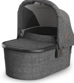 UPPAbaby Bassinet V3 - Greyson (Charcoal Melange / Carbon Frame)