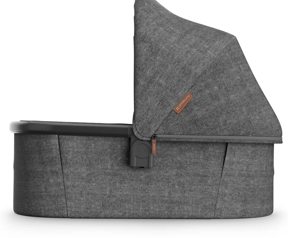 UPPAbaby Bassinet V3 - Greyson (Charcoal Melange / Carbon Frame)