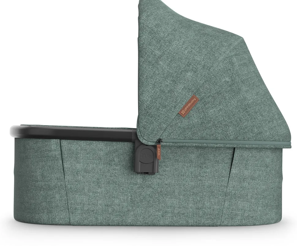 UPPAbaby Bassinet V3 - Gwen (Green Melange / Carbon Frame)