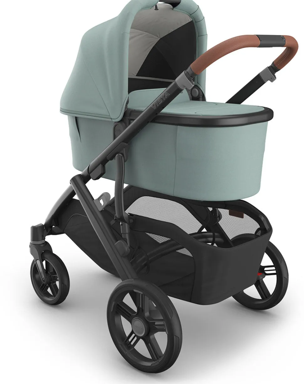 UPPAbaby Bassinet V3 - Kenzi (Mystic Aqua / Carbon Frame)