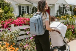 UPPAbaby Changing Backpack Diaper Bag - Gregory (Blue Melange)