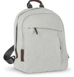 UPPAbaby Changing Backpack - Anthony (White and Grey Chenille / Chestnut Leather)