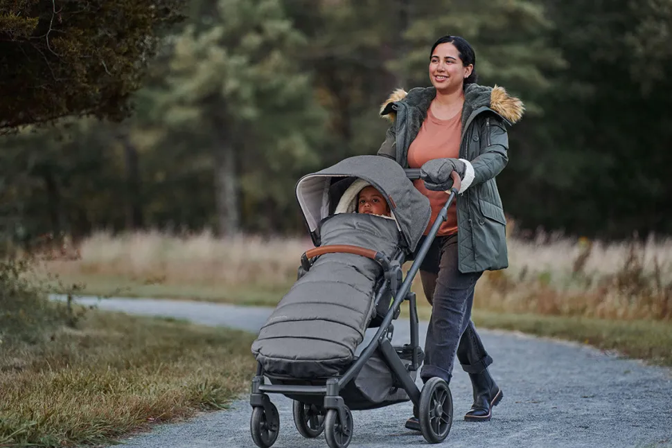 UPPAbaby Cozy Hand Muffs - ALICE (Dusty Pink)