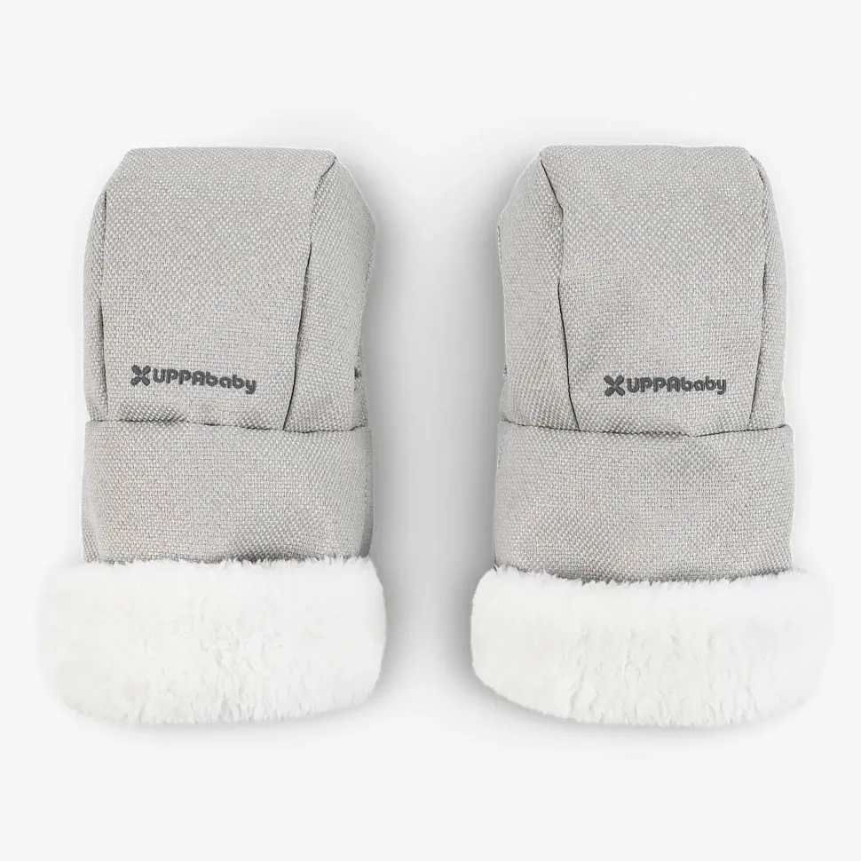 UPPAbaby Cozy Hand Muffs - Savannah (Pearl Gray Jacquard)