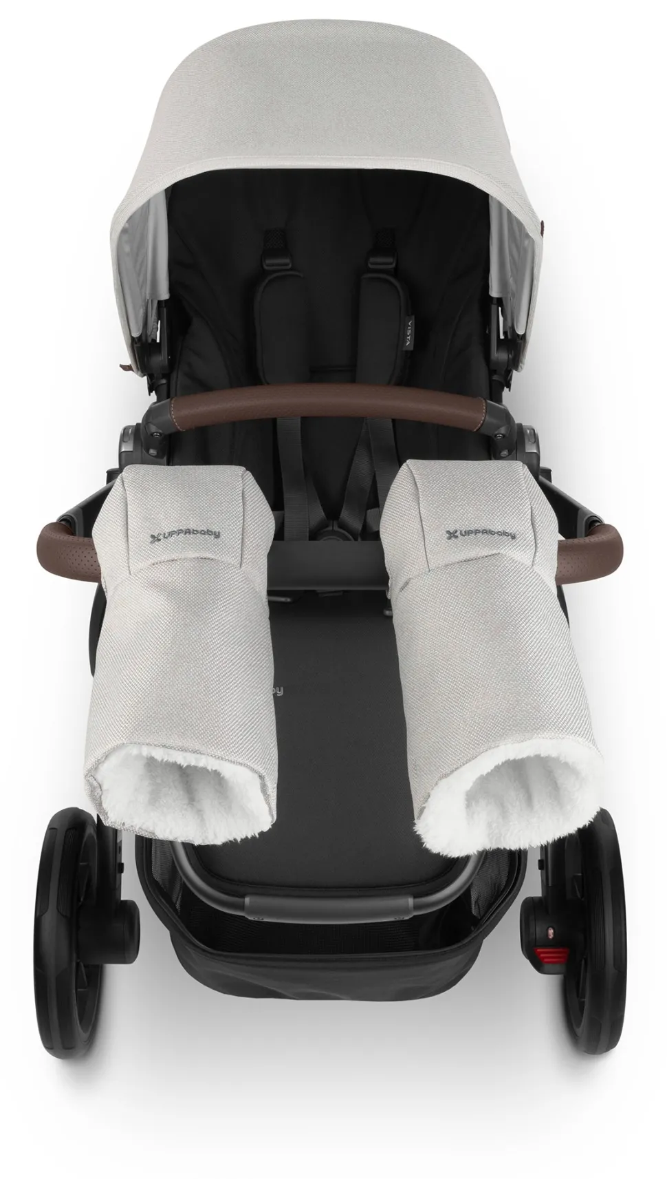 UPPAbaby Cozy Hand Muffs - Savannah (Pearl Gray Jacquard)
