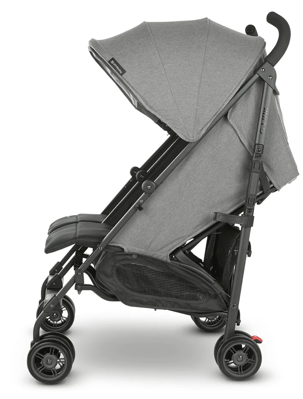 UPPAbaby G-LINK V2 Side by Side Double Stroller - Greyson (Charcoal Melange / Carbon)