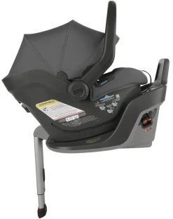 UPPAbaby MESA MAX Infant Car Seat with Load Leg and Anti-Rebound Bar - Anthony (White Grey Marl)