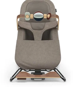 UPPAbaby Mira Bouncer Toy Bar - Wonder Wheel (Multicolor / Walnut Wood)