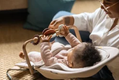 UPPAbaby Mira Bouncer Toy Bar - Wonder Wheel (Multicolor / Walnut Wood)