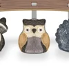 UPPAbaby Mira Bouncer Toy Bar - Forest Fun (Grey / Walnut Wood)