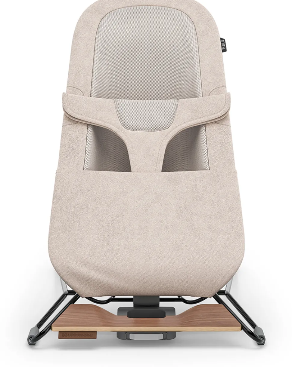 UPPAbaby Mira 2-in-1 Bouncer + Toy Bar Bundle - Wells / Wonder Wheel