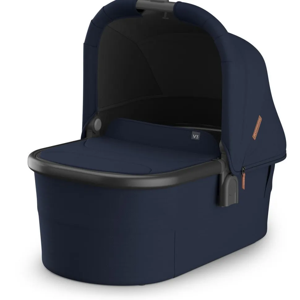 UPPAbaby OPEN BOX Bassinet V3 - Noa (Navy / Carbon Frame)