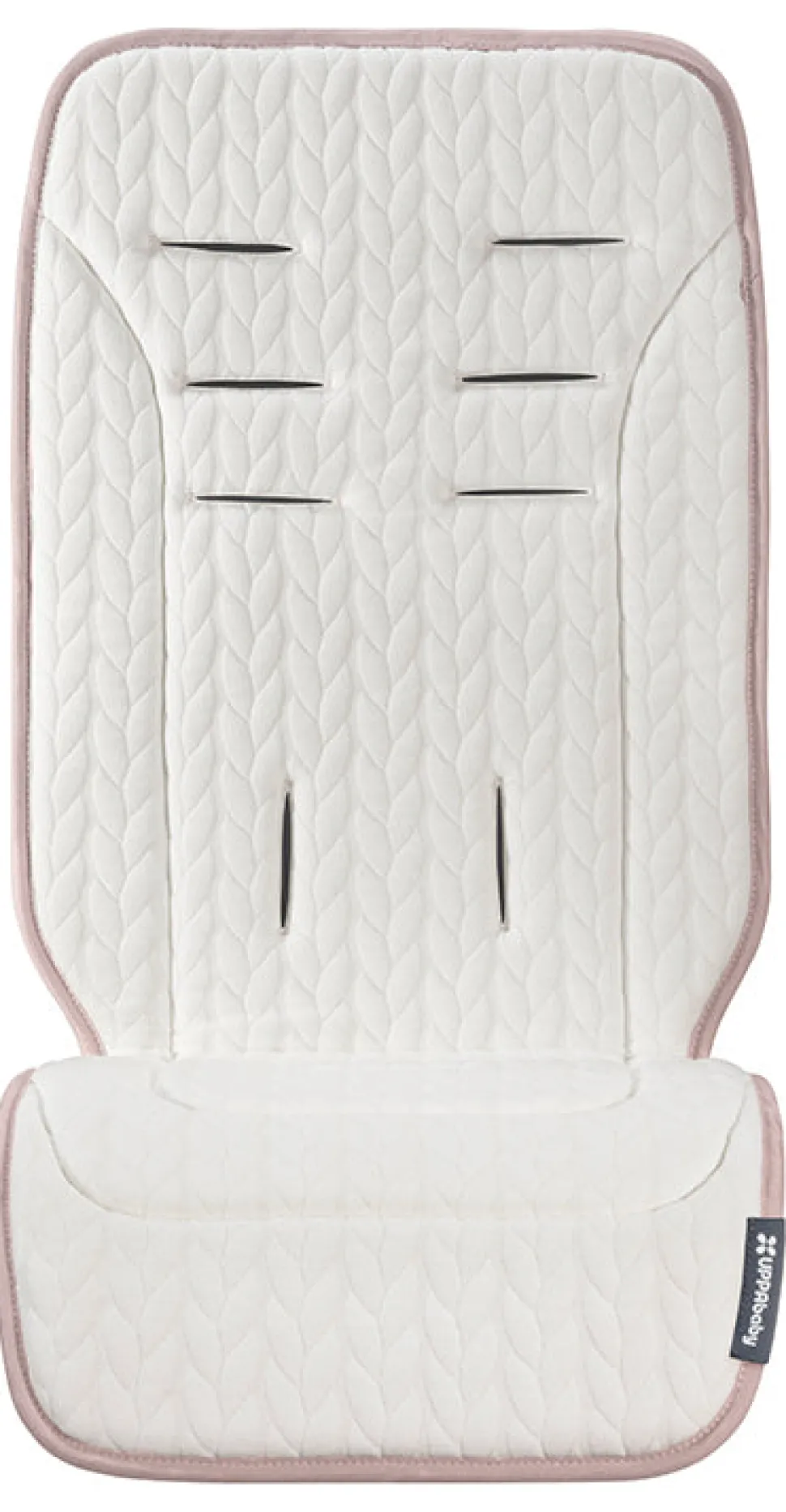 UPPAbaby Reversible Seat Liner - Alice (Dusty Pink / Cozy Knit)