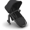 UPPAbaby RumbleSeat V3 - Jake (Charcoal / Carbon Frame / Black Leather)
