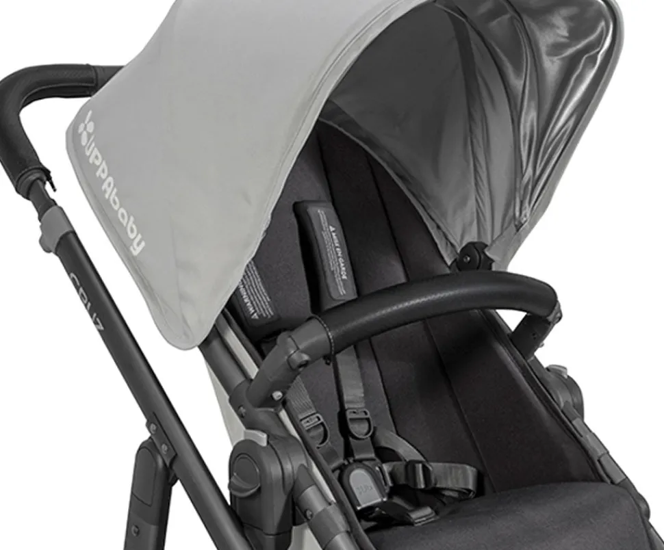 UPPAbaby Vista/Cruz Leather Bumper Bar Cover - Black