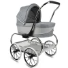 Valco Princess Doll Stroller - Grey / White