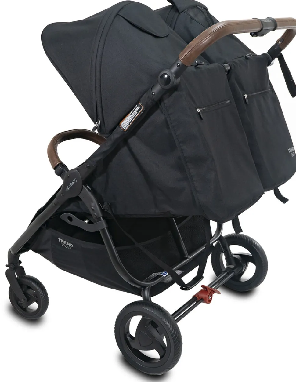 Valco Trend Duo Side by Side Double Stroller 2025 Black