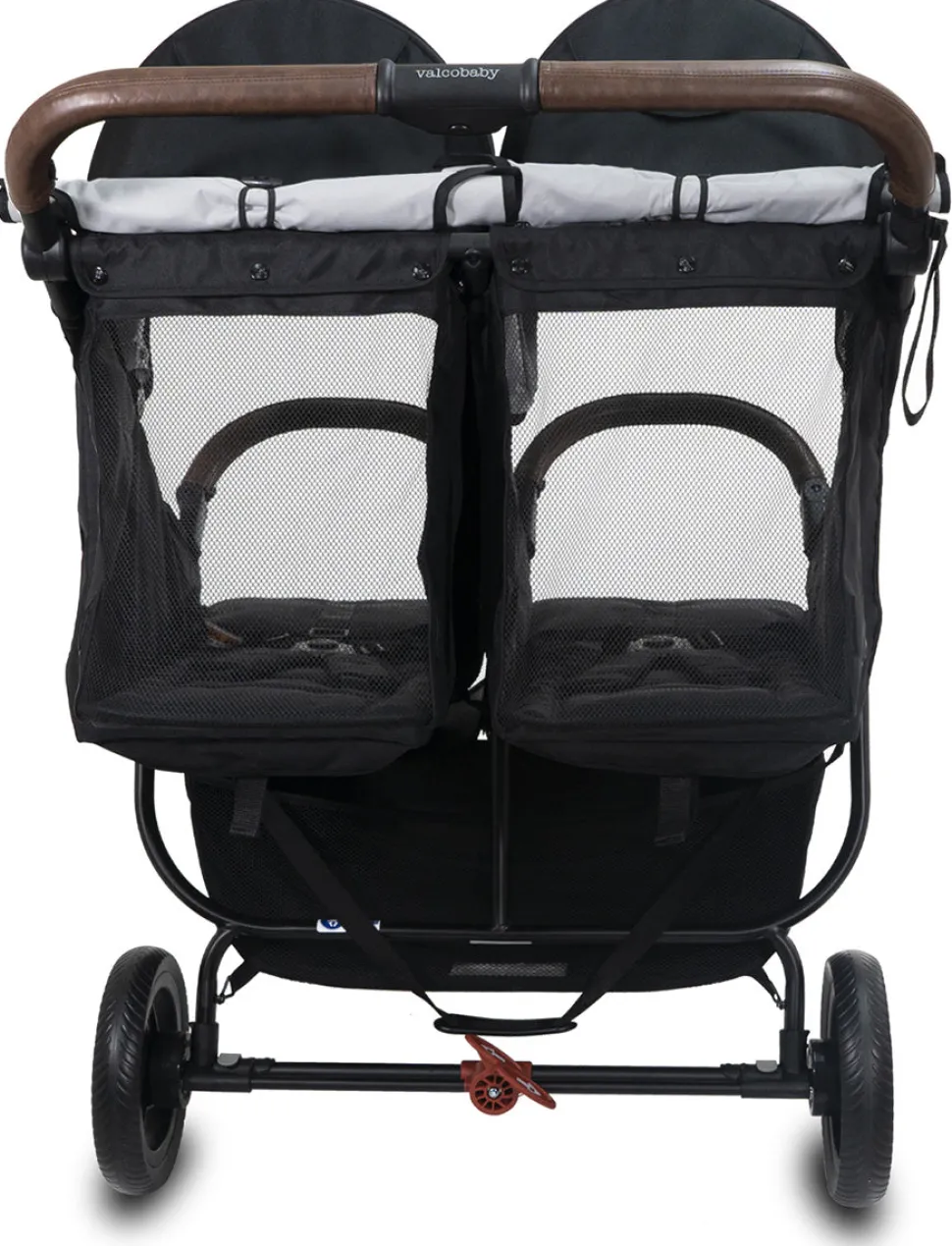 Valco Trend Duo Side by Side Double Stroller 2025 Black