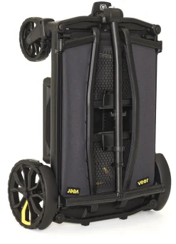 Veer All-Terrain Cruiser XL (4 Seater) Stroller Wagon + Canopy + Basket Bundle - Grey