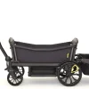 Veer All-Terrain Cruiser XL (4 Seater) Stroller Wagon + Basket Bundle - Grey