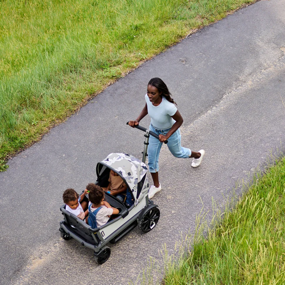 Veer Cruiser City XL (4 Seater) Stroller Wagon - Grey