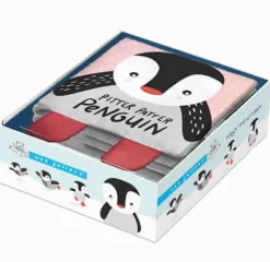 Wee Gallery Baby's First Soft Book - Pitter Patter Penguin