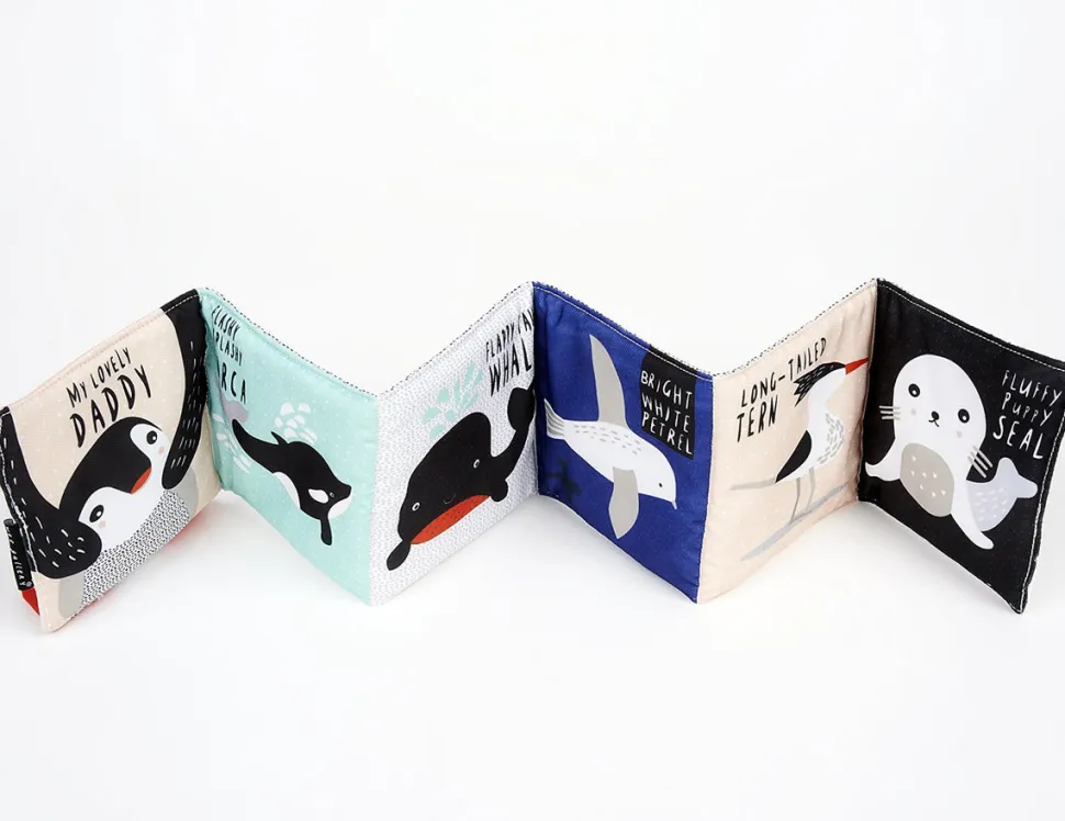 Wee Gallery Baby's First Soft Book - Pitter Patter Penguin