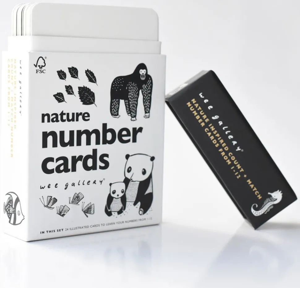 Wee Gallery Number Cards - Nature