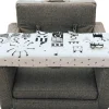 Wonder & Wise Happy Day Square Chair - Black & White