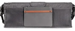 WonderFold Large Parent Console with 4 Insulated Cup Holders - Gray
