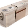 Wonderfold Large Parent Console with Insulated Cup Holders - Beige