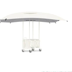 WONDERFOLD S5 Convertible Utility Wagon Canopy - Beige