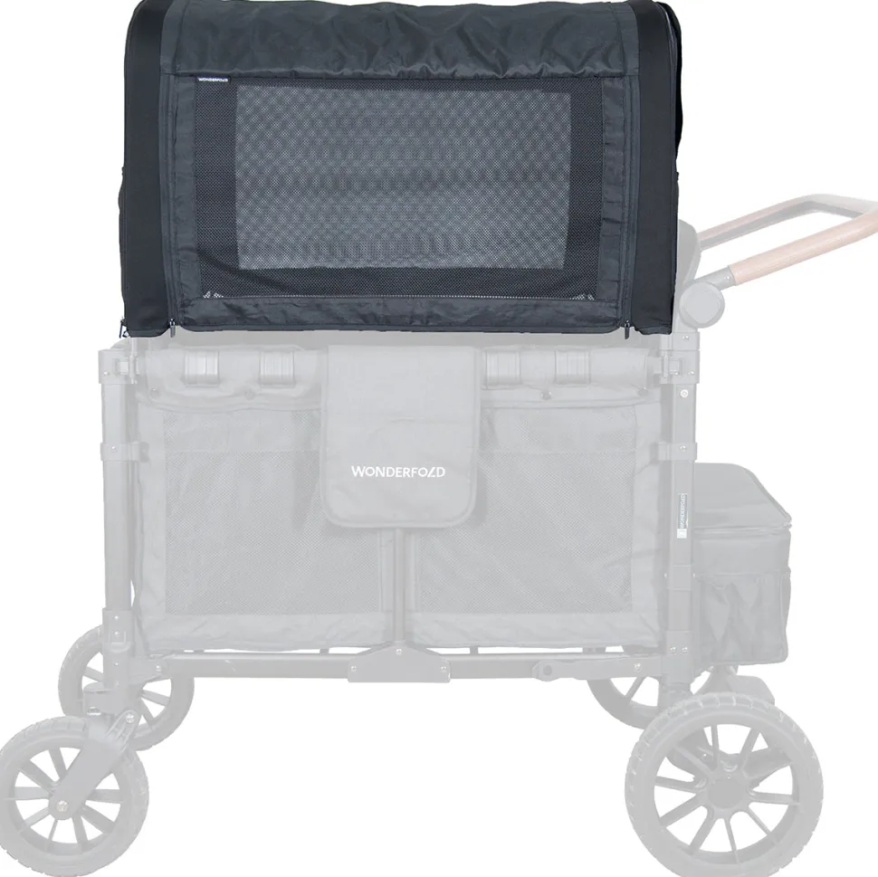 WonderFold W4 Elite / Luxe Flex Canopy - Black