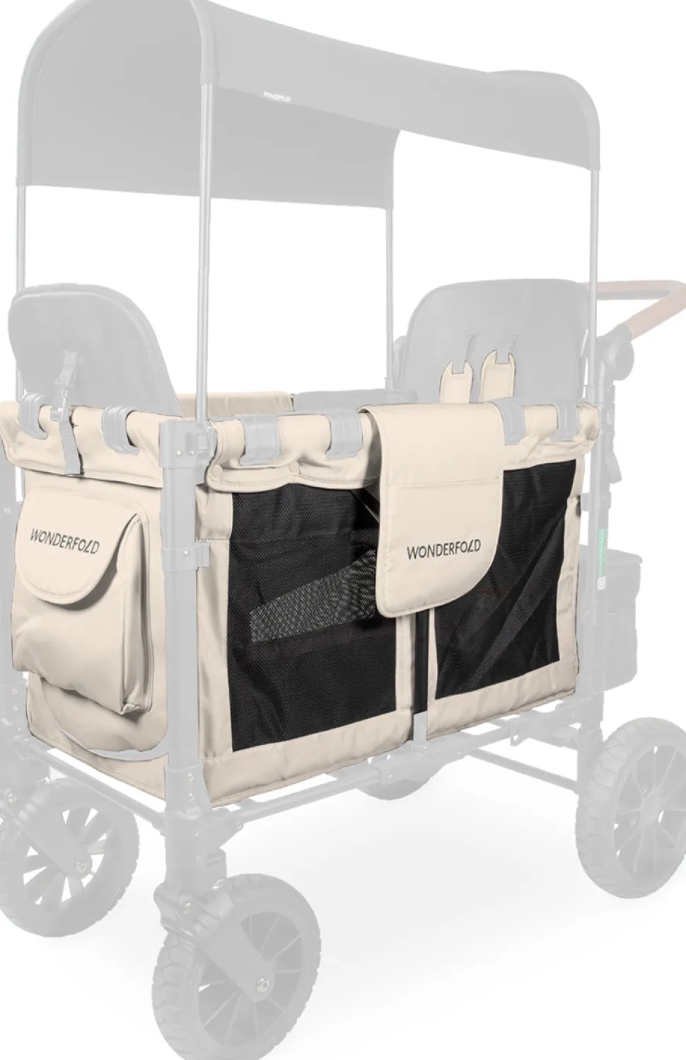 WonderFold W2 Elite / Luxe Carriage Fabric - Sandy Beige