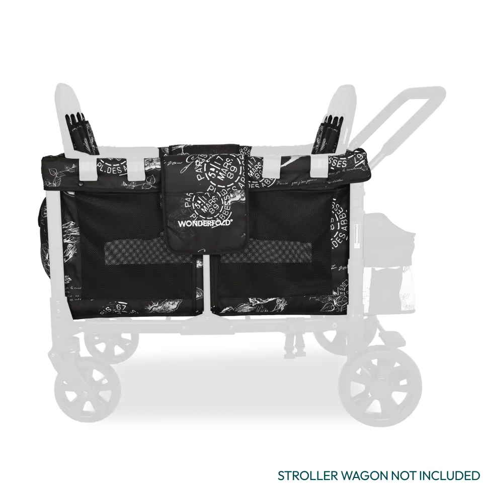 WonderFold W4 Elite/luxe Carriage Fabric - Van Gogh Sketches