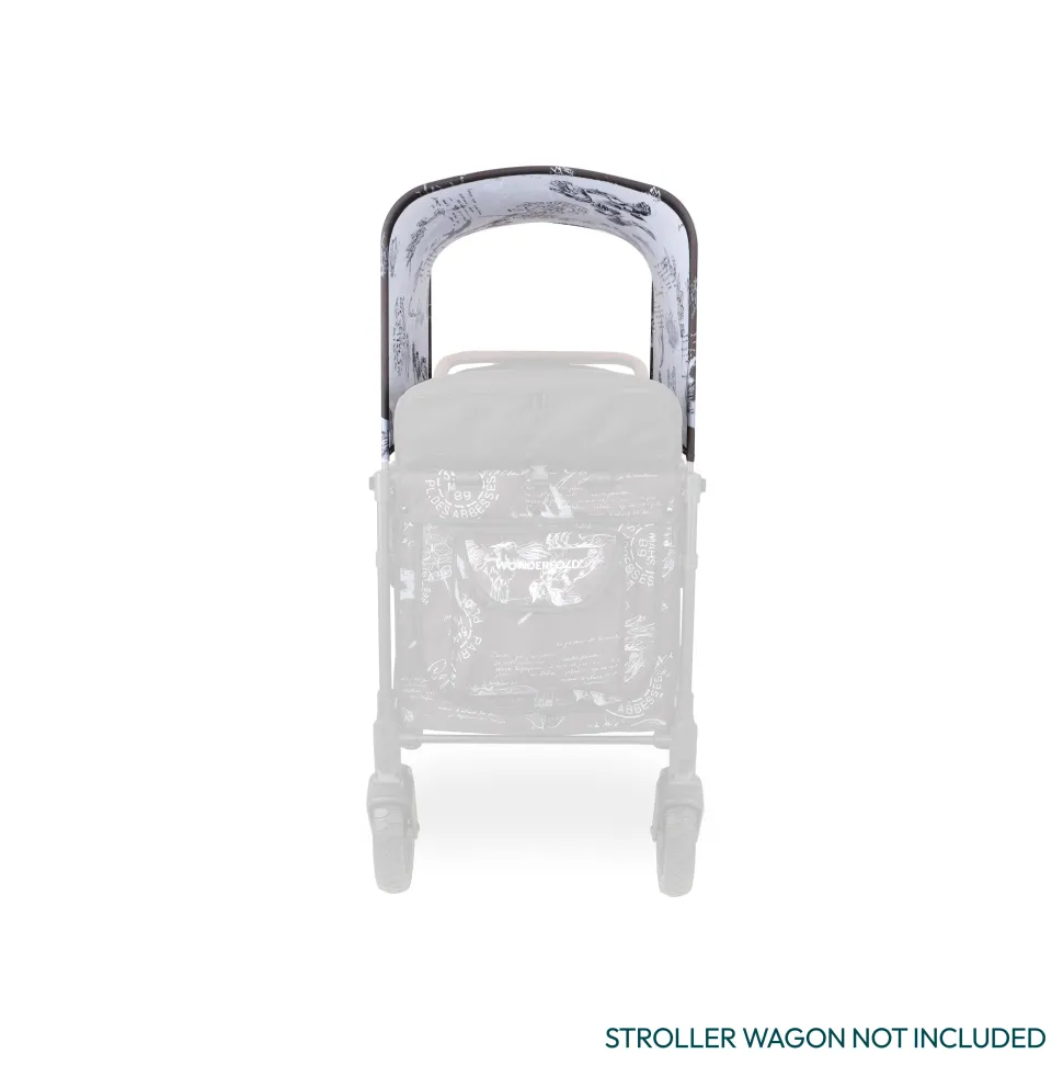 WonderFold W2 Elite/luxe Panoramic Canopy - Van Gogh Sketches