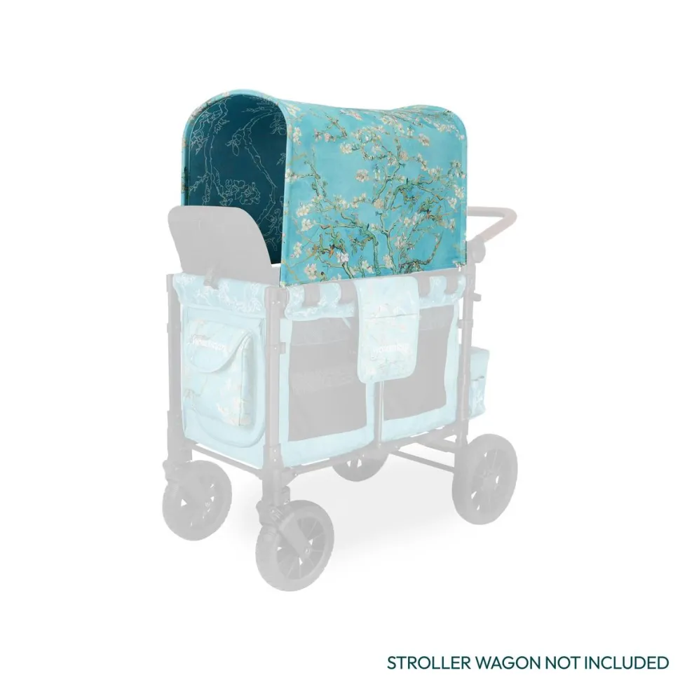 WonderFold W4 Elite/luxe Panoramic Canopy - Van Gogh Almond Blossoms