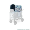 WonderFold W4 Elite/luxe Panoramic Canopy - Van Gogh Landscape With Houses