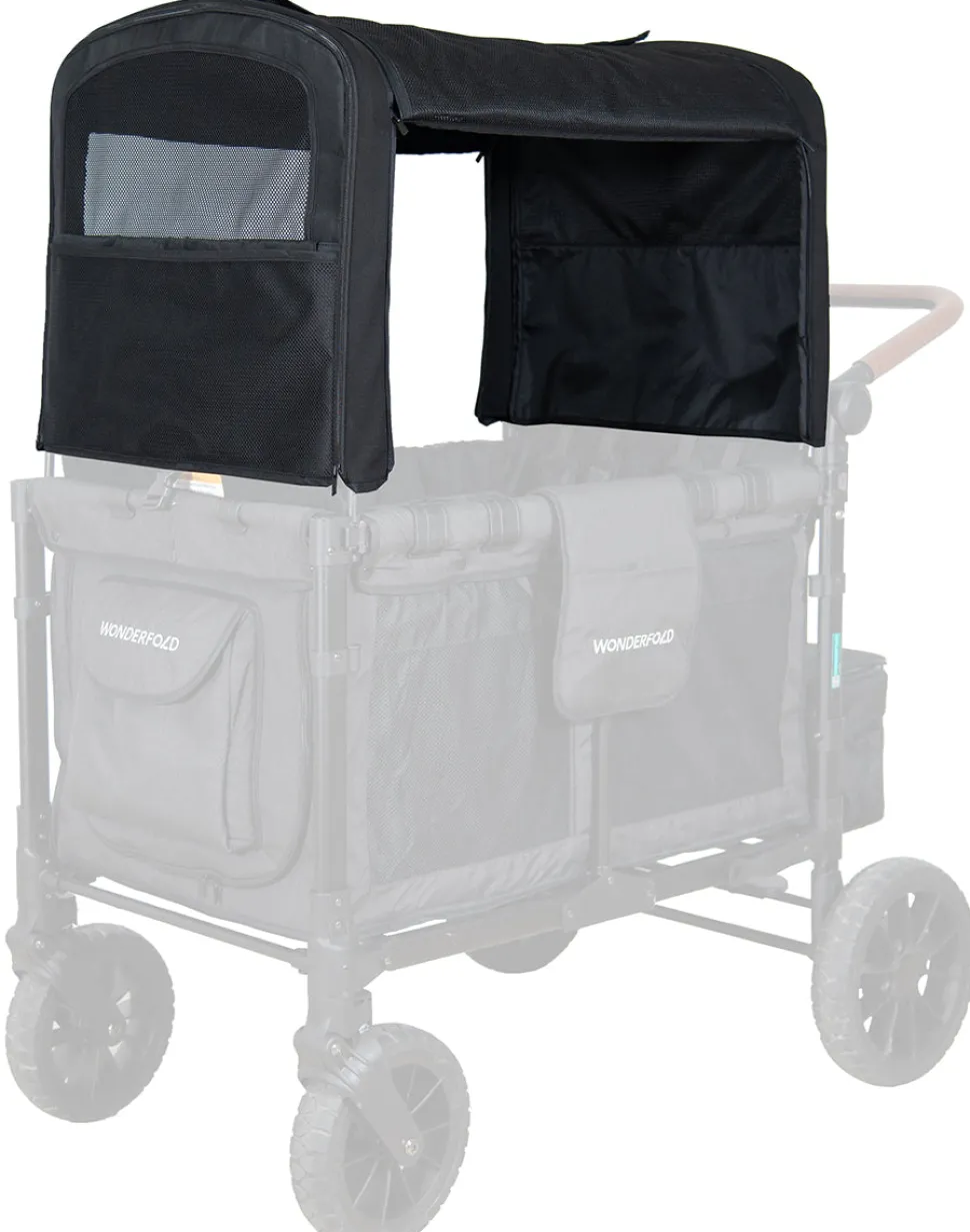 WonderFold W4 Original Flex Canopy - Black