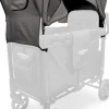 WonderFold W2 Original Retractable Stroller Canopy - 2 Pack