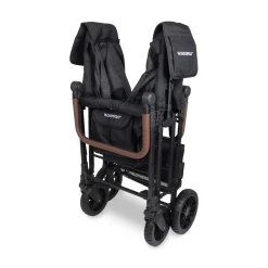 WonderFold W6 Pro (6 Seater) Stroller Wagon - Jet Black