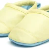 Woolybubs The Newbie Baby Shoe, Size 2 - Yellow / Blue