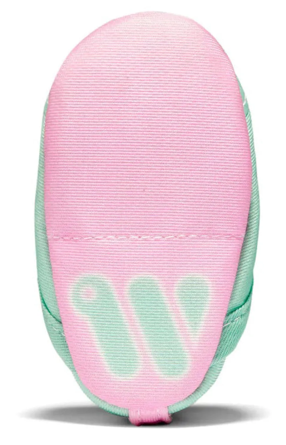 Woolybubs The Newbie Baby Shoe, Size 2 - Green / Pink
