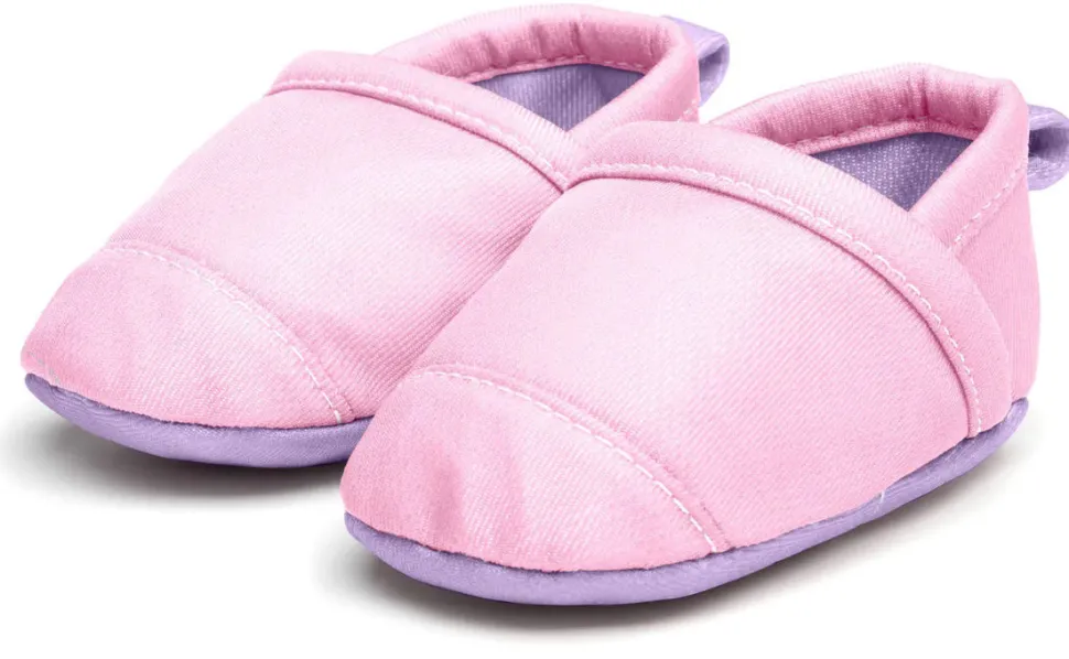 Woolybubs The Newbie Baby Shoe, Size 2 - Pink / Purple
