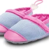 Woolybubs The Toddle Baby Shoe, Size 1 - Lavender / Pink