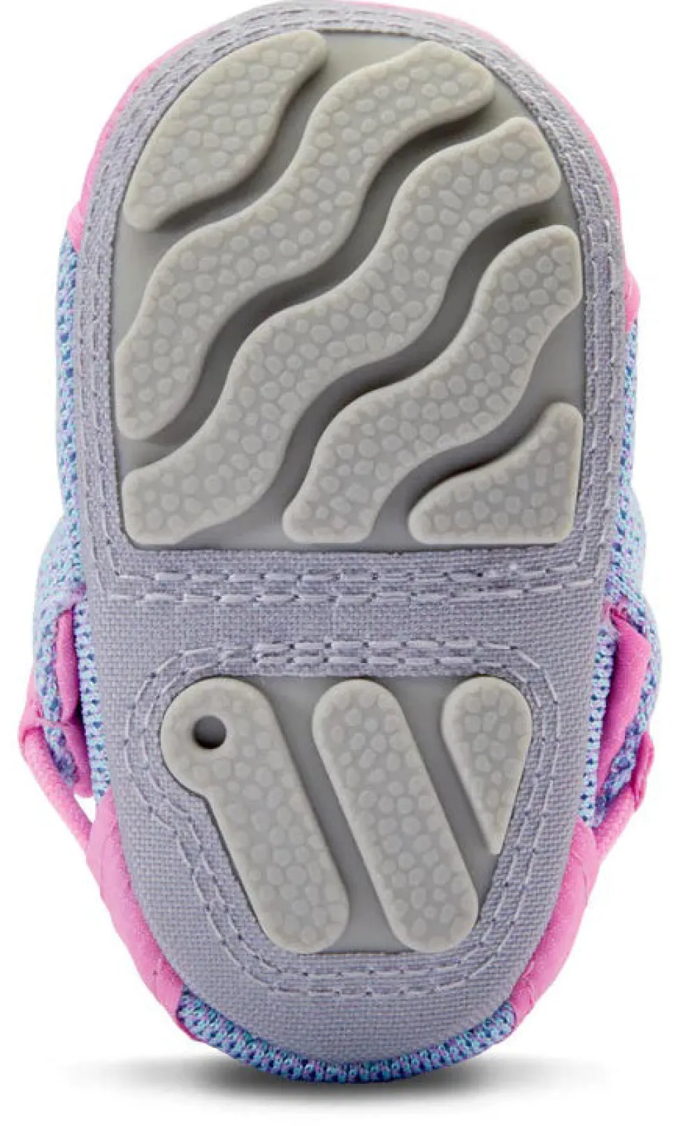 Woolybubs The Toddle Baby Shoe, Size 1 - Lavender / Pink