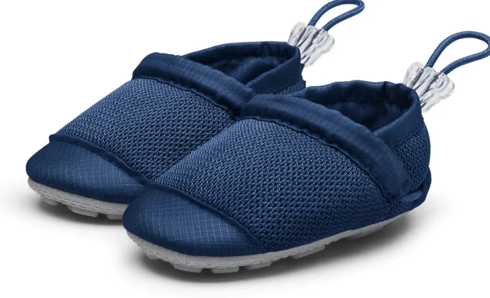 Woolybubs The Toddle Baby Shoe, Size 1 - Navy
