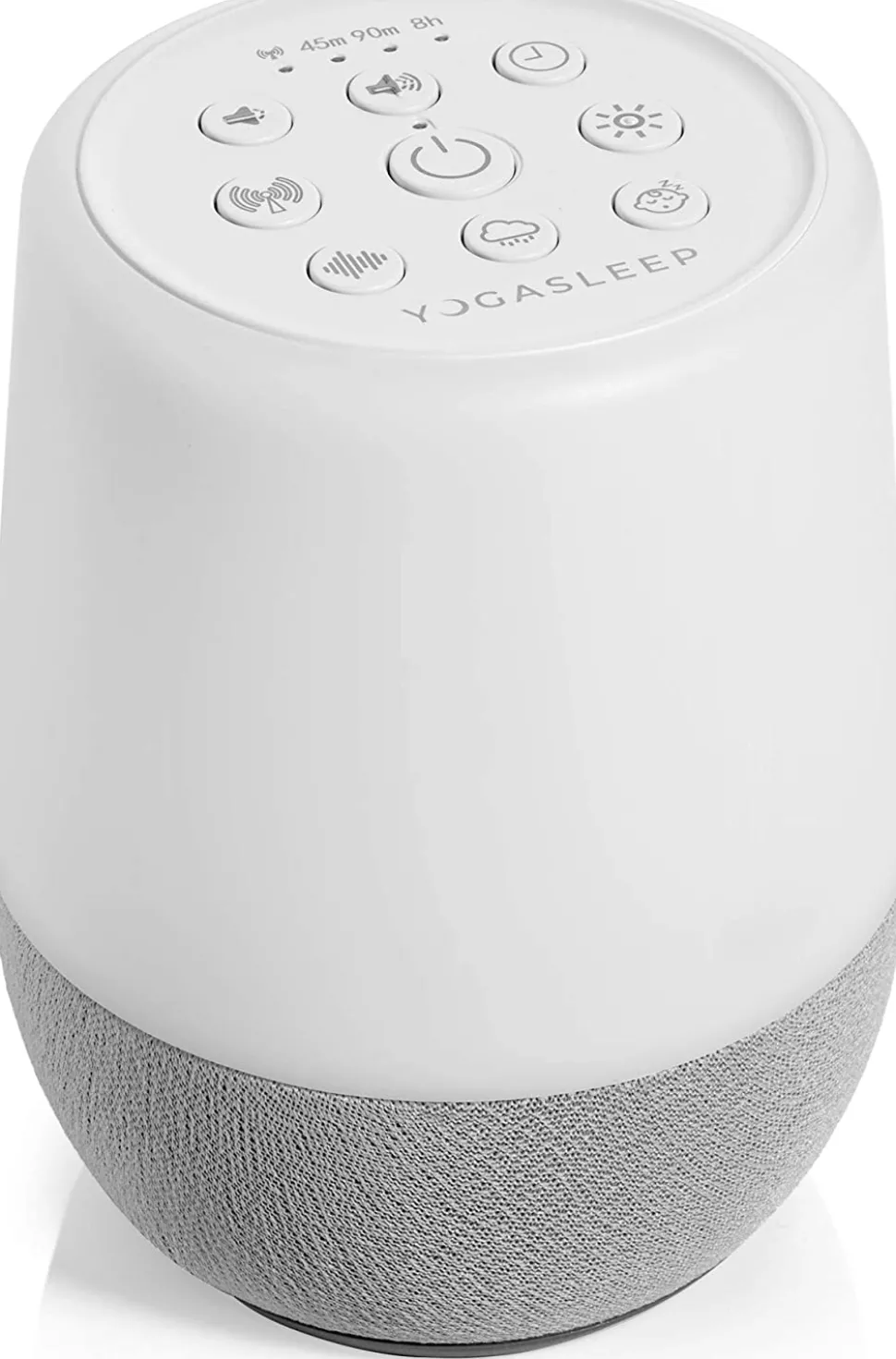 Yogasleep Duet White Noise Machine with Night Light and Wireless Speaker
